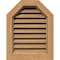 Ekena Millwork Octagonal Top Gable Vent Western Red Cedar Gable Vent w/Brick Mould Face Frame, 16"W x 20"H GVWOT16X2000SFUWR - alternate 1